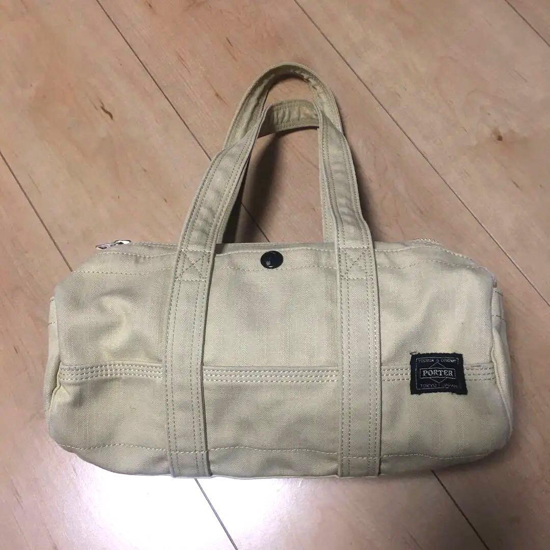 PORTER ポーター ミニボストンバッグ ハンドバッグ キャンバス