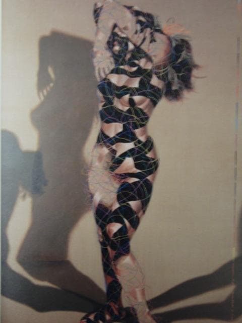 櫻井晨正、【裸婦立像】、希少な額装用画集より、新品額装付、状態良好