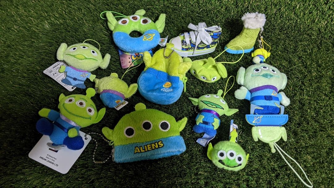 レア物多数　リトルグリーンメン ミニマスコット 11個セット