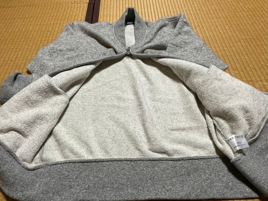 暖かい】LOOPWHEELER 受注会限定 ウール MA-1 カーディガン