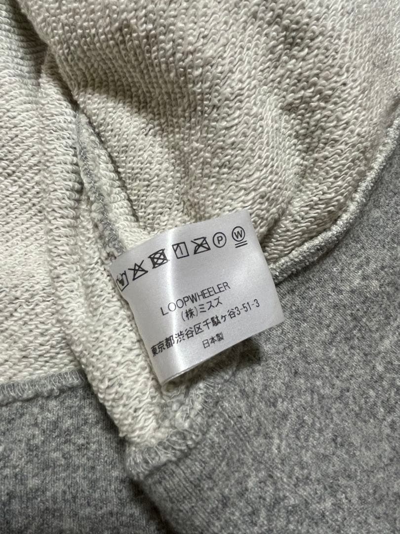 暖かい】LOOPWHEELER 受注会限定 ウール MA-1 カーディガン