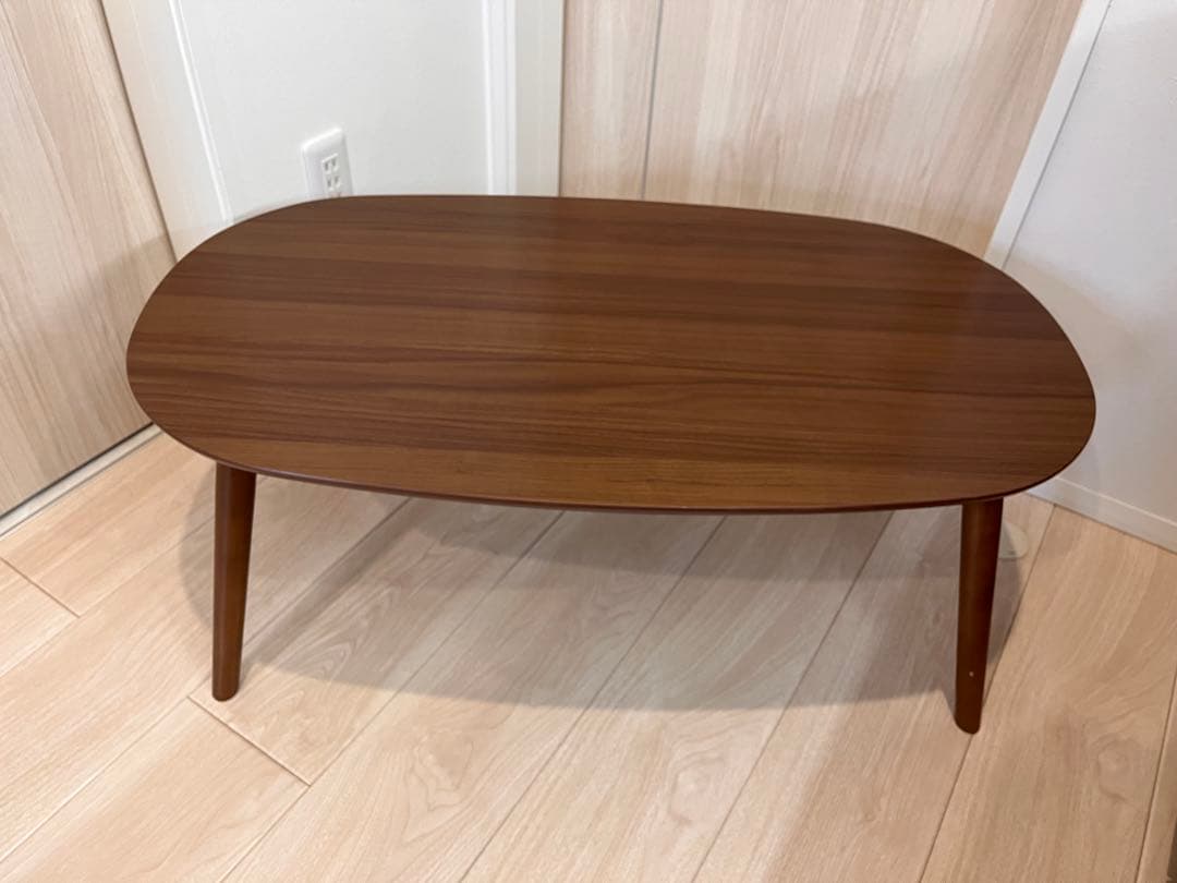 コタツ カルミナ950WN リビングテーブル 1人暮らし向き　折り畳み脚　炬燵