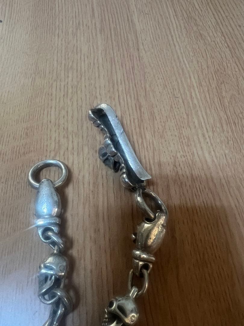 ガボールタイプ ウォレットチェーン 925 GODANE 財布 - メルカリ