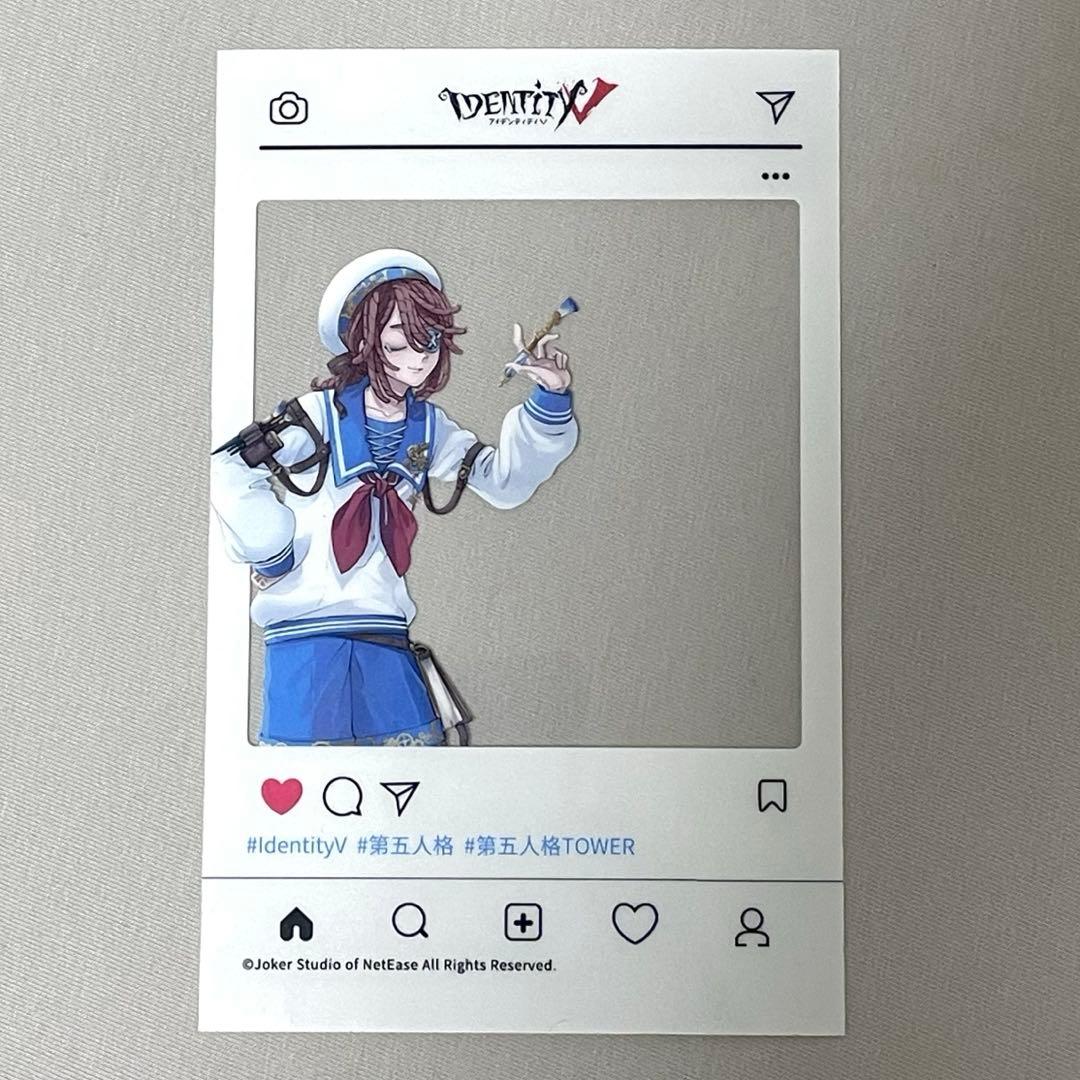 第五人格 タワーコラボ SNS風 クリアカード 画家 非売品 - メルカリ