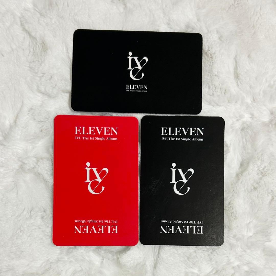 IVE イソ トレカ ELEVEN イレブン IDカード 3枚セット - メルカリ