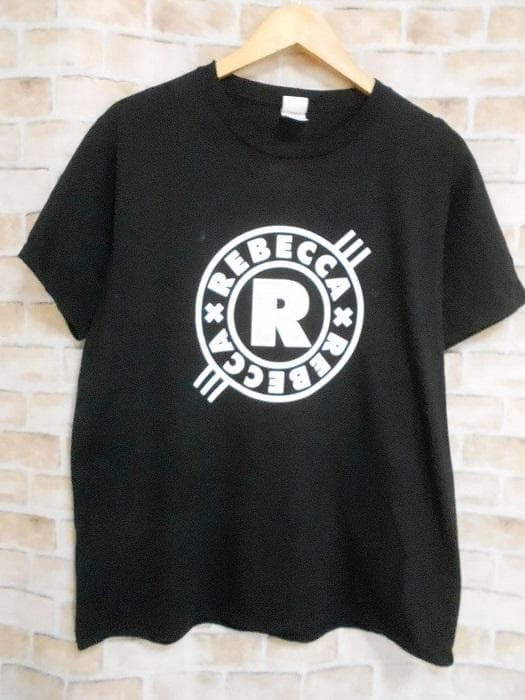 REBECCA レベッカ 2015 横浜アリーナ スタッフクルー Ｔシャツ REBECCA 2015年 横浜アリーナ ライブTシャツ XLサイズ レベッカ｜Yahoo