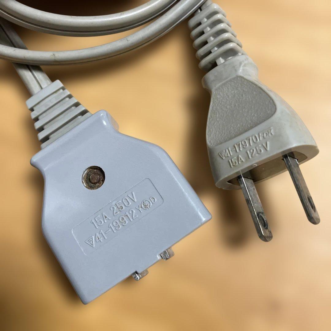 アムウェイ インダクションレンジ 電源コード3m 15A 125V 通電確認済