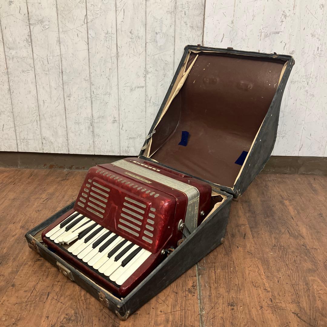 B-壁 YAMAHA ヤマハ アコーディオン 鍵盤楽器 楽器 ヴィンテージ楽器
