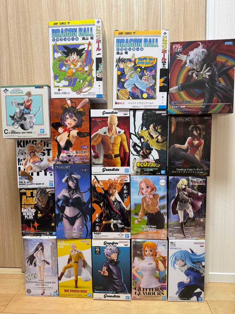 一番くじ ドラゴンボール フィギュア セット ワンピース アニメ 漫画