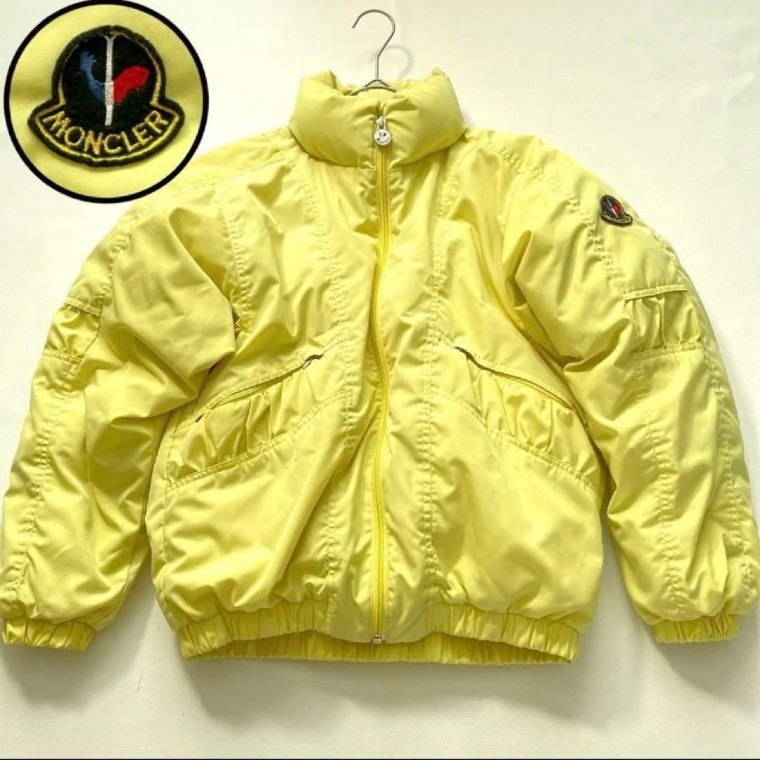 モンクレール 80年代 アシックス社製 ダウンジャケット スキーウェア