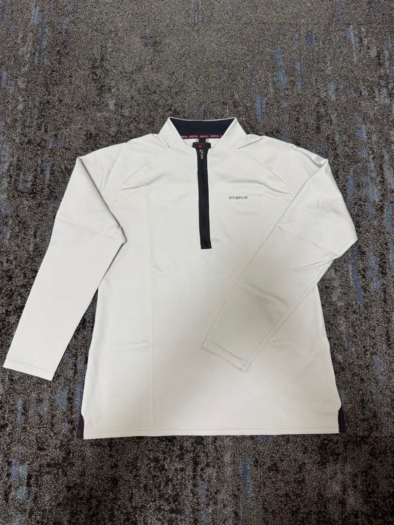 メンズウェア BRIEFING MS LS HALF ZIP SHIRT L