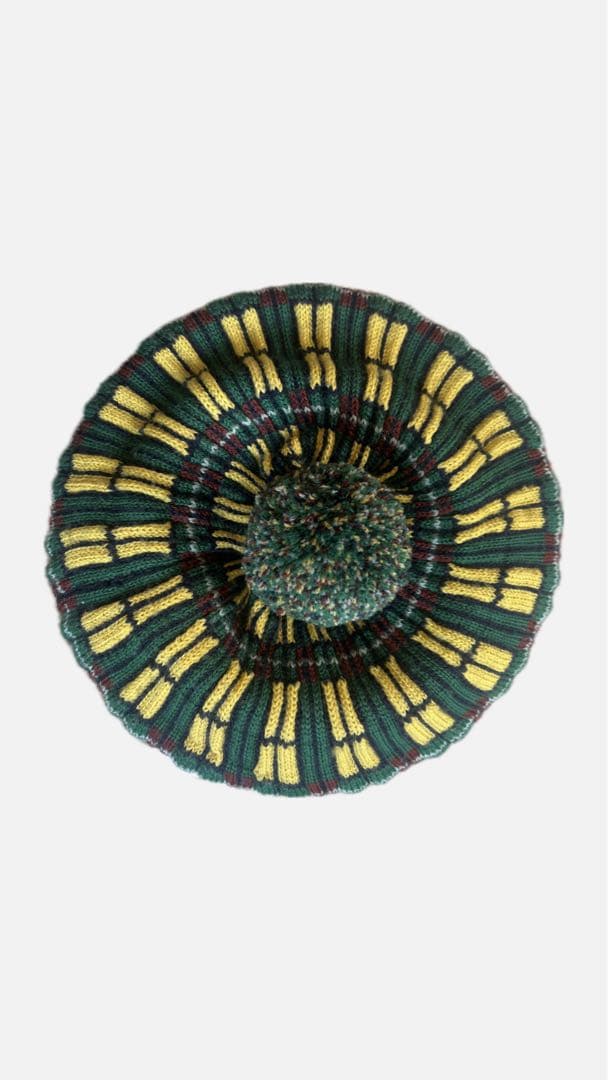 帽子 Misha & Puff Window Plaid Beret / Laurel MILKFED.（ミルクフェド）の「LOGO PLAID BERET（ハンチング/ベレー帽