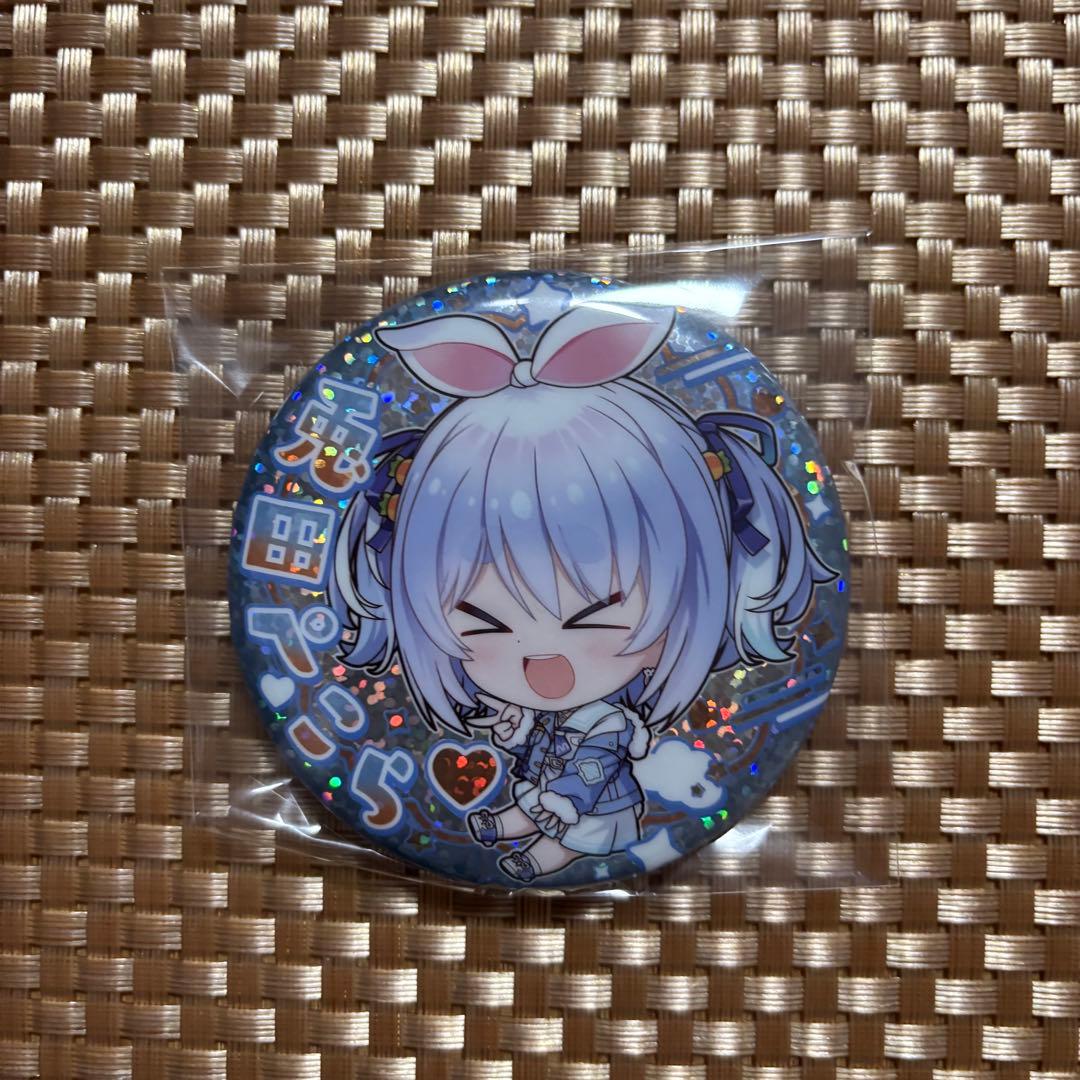 ホロライブ hololive 缶バッジ スナック 兎田ぺこら - メルカリ