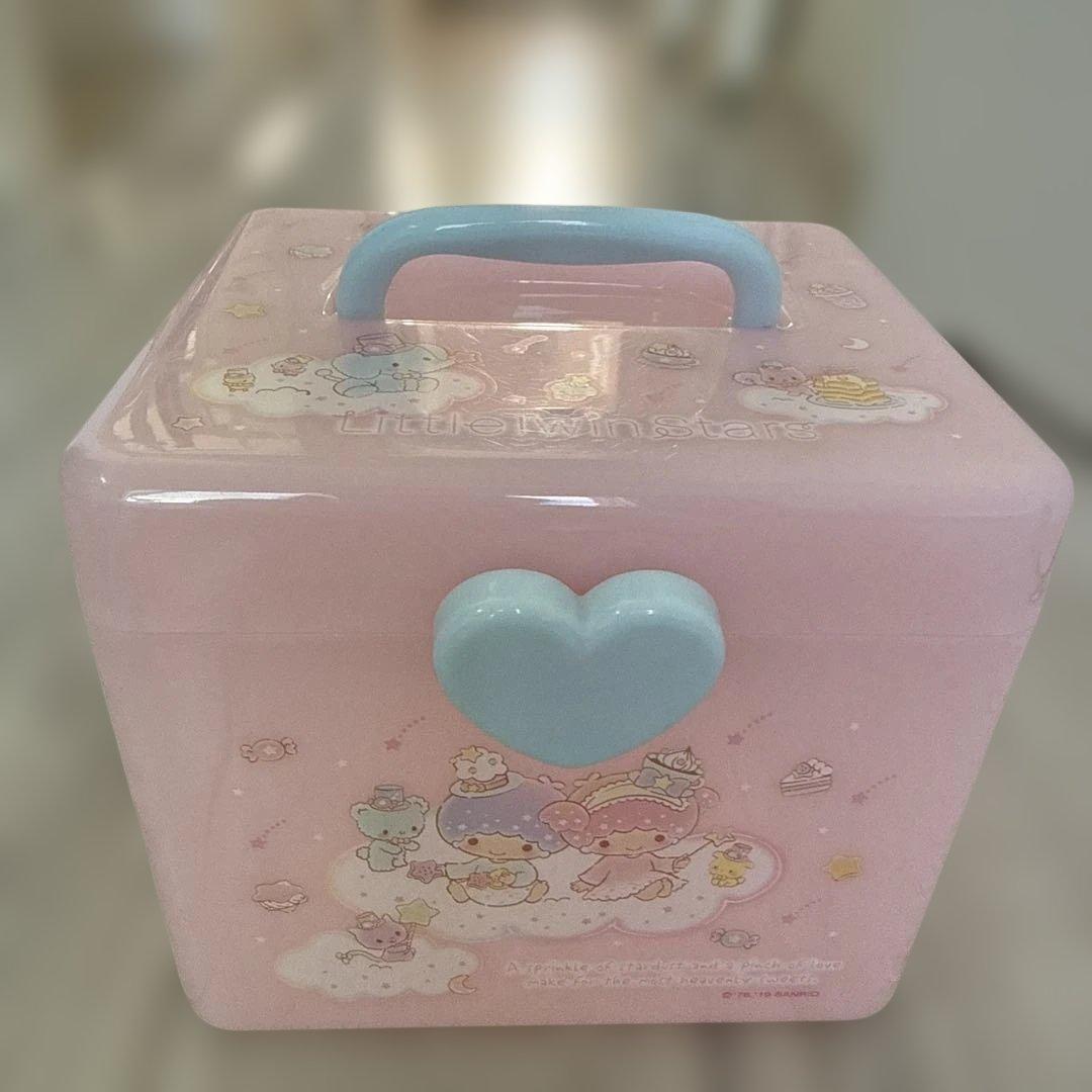 キキララ リトルツインスターズ 収納ボックス メイクボックス 小物入れ