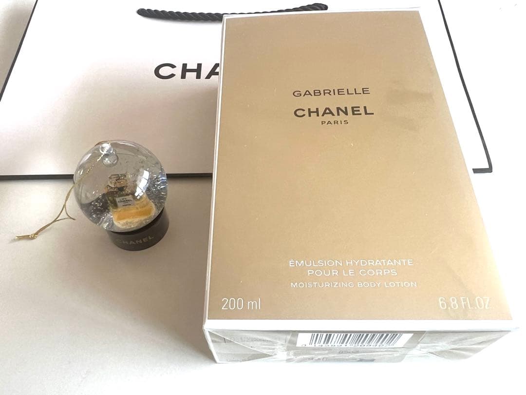 未開封シャネルボディ ローション200ml 顧客限定のクリスマスギフト付