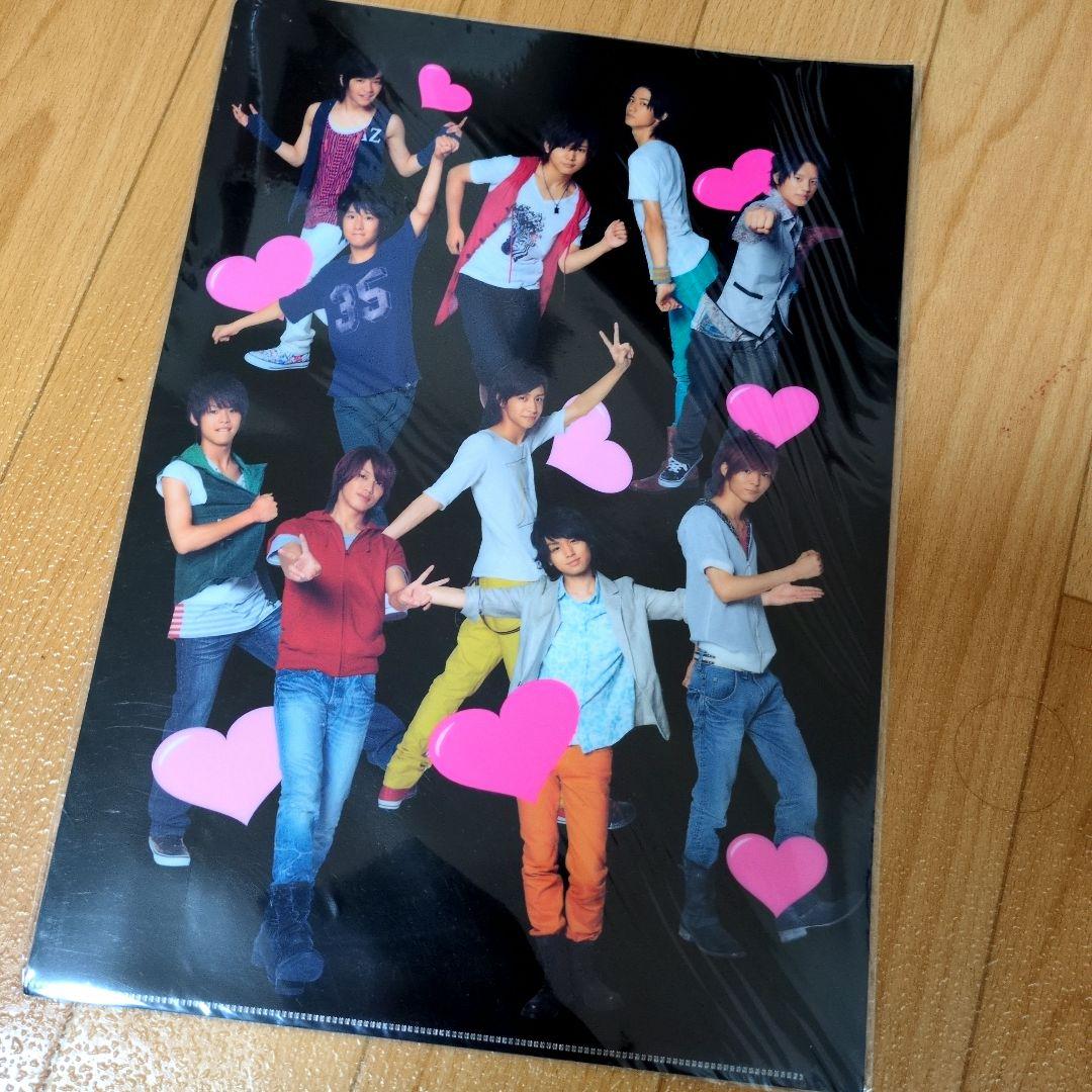 HeySayJUMP クリアファイル 歴代 山田涼介 伊野尾 有岡 中島裕翔