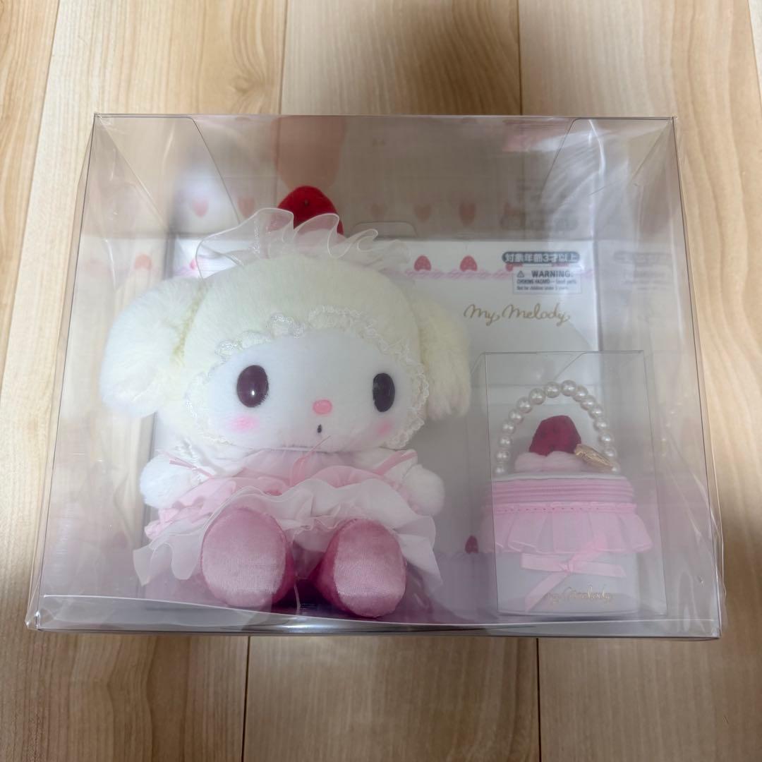 サンリオ マイメロディ いちごホイップケーキ ぬいぐるみ