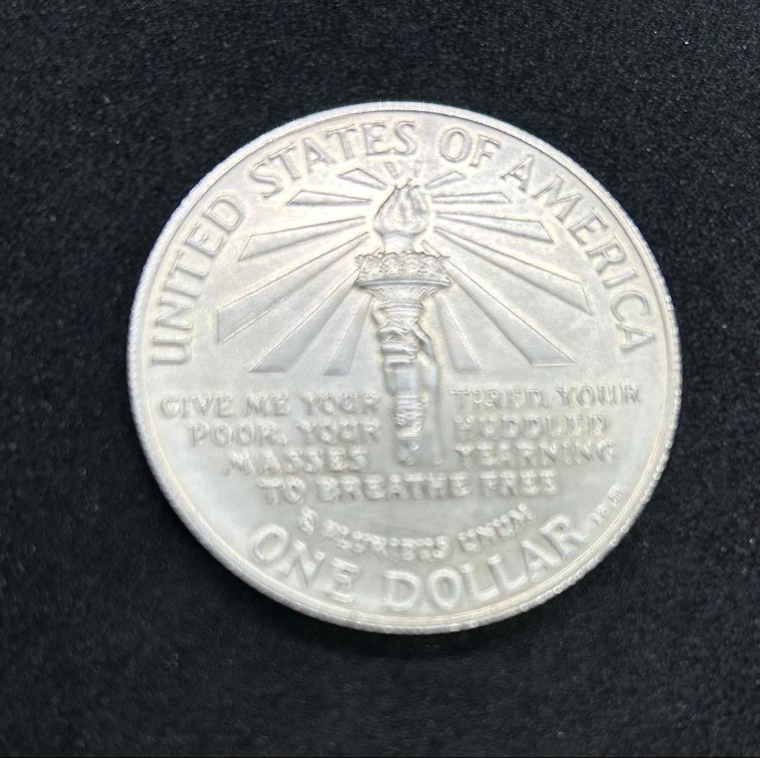 1986年 アメリカ 1ドル銀貨 - メルカリ