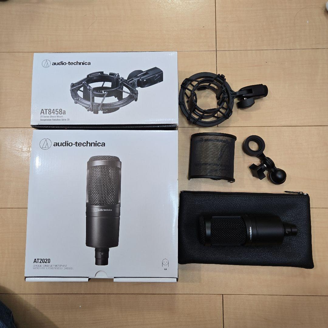 audio-technica AT2020 コンデンサーマイク　AT8458a 楽天市場】【数量限定】audio-technica オーディオテクニカ AT2020