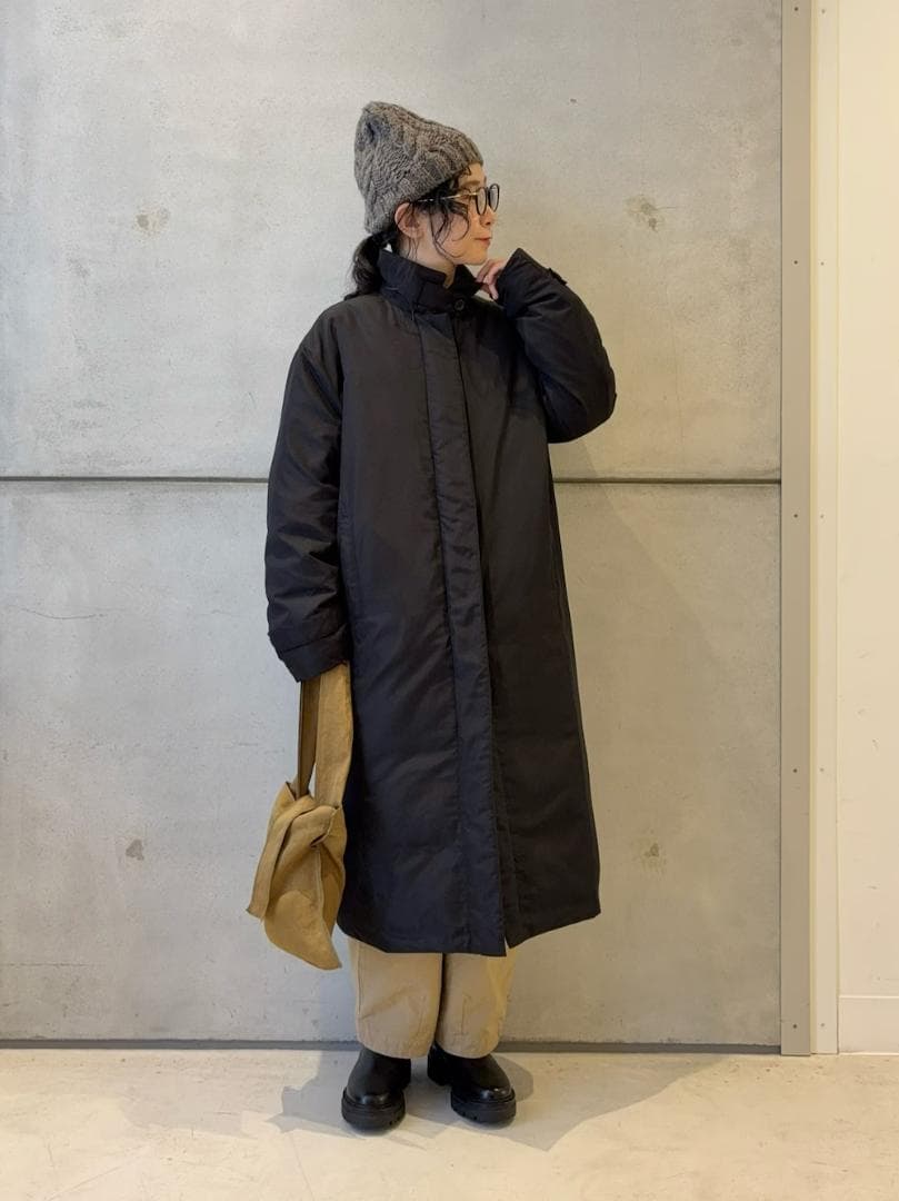 新品◆DOORS◆ステッチレスライトダウンロングコート《BLACK》