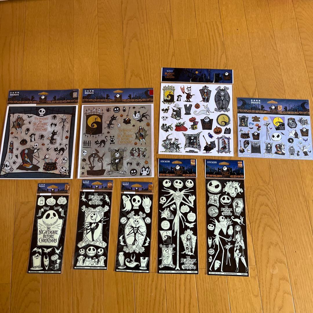 ナイトメア・ビフォア・クリスマス ステッカーセット 9枚 - メルカリ