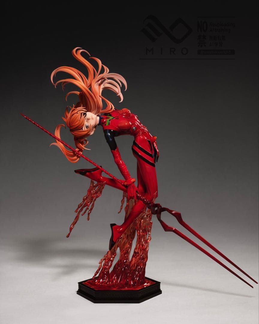 ワンフェス　ミロ　式波・アスカ・ラングレー ガレージキット　フィギュア ガレキ