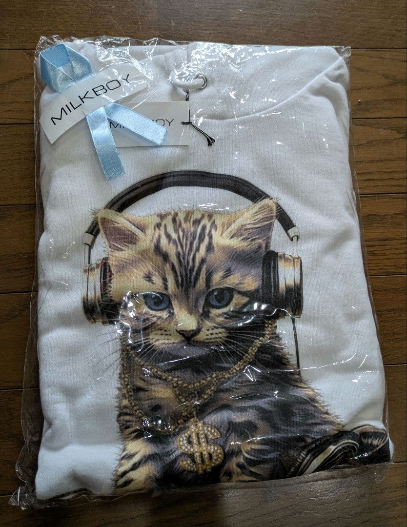 MILKBOY AUDIO CATパーカー MILKBOY（ミルクボーイ） パーカー AUDIO CAT パーカー メンズ