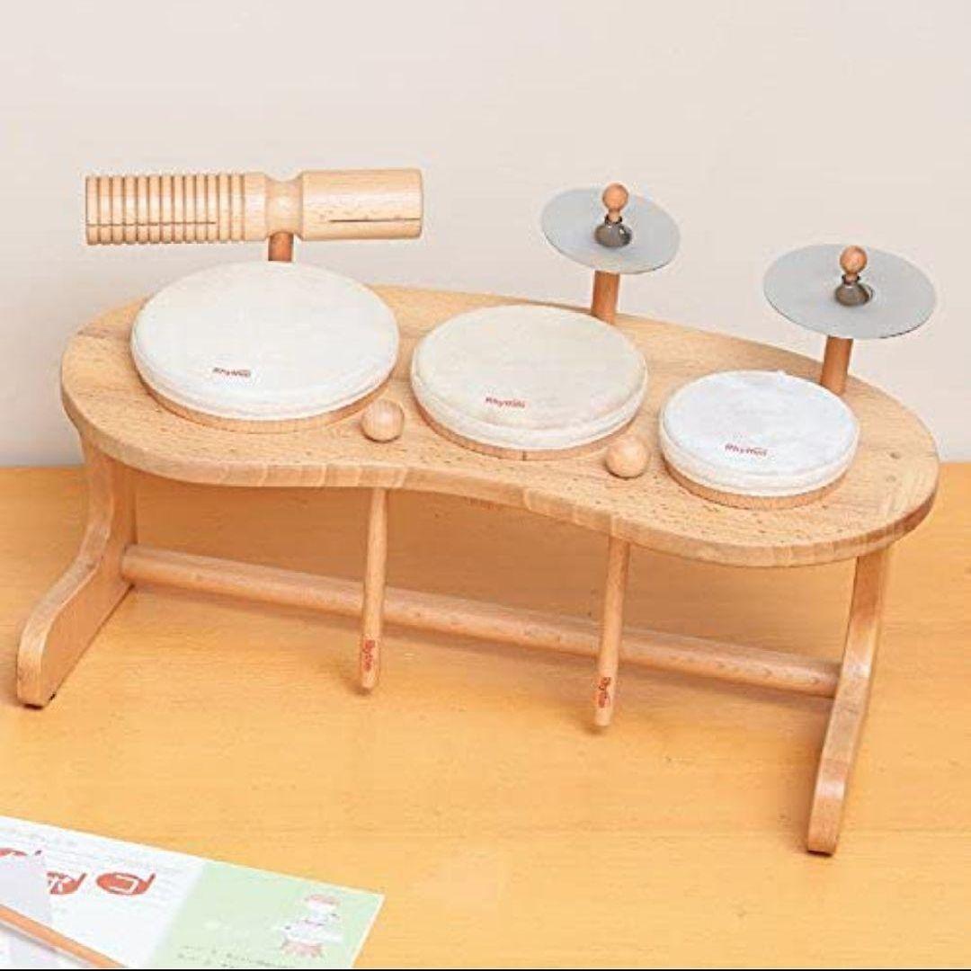 木製ドラムセット リズムポコ
