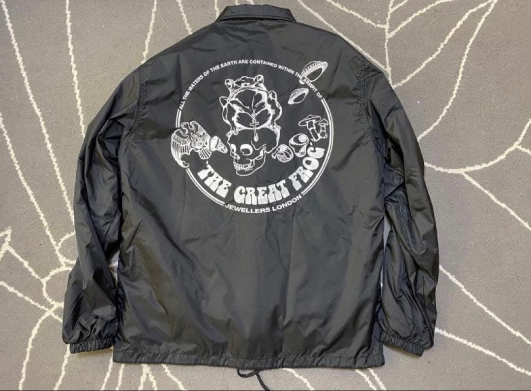 キムタク着私物THE GREAT FROGボアコーチジャケットLグレートフロッグ