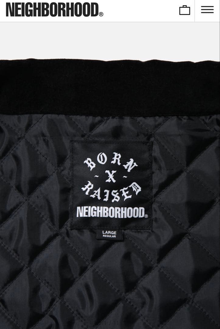 NEIGHBORHOOD Born Raised Souvenir Jacket - メルカリ