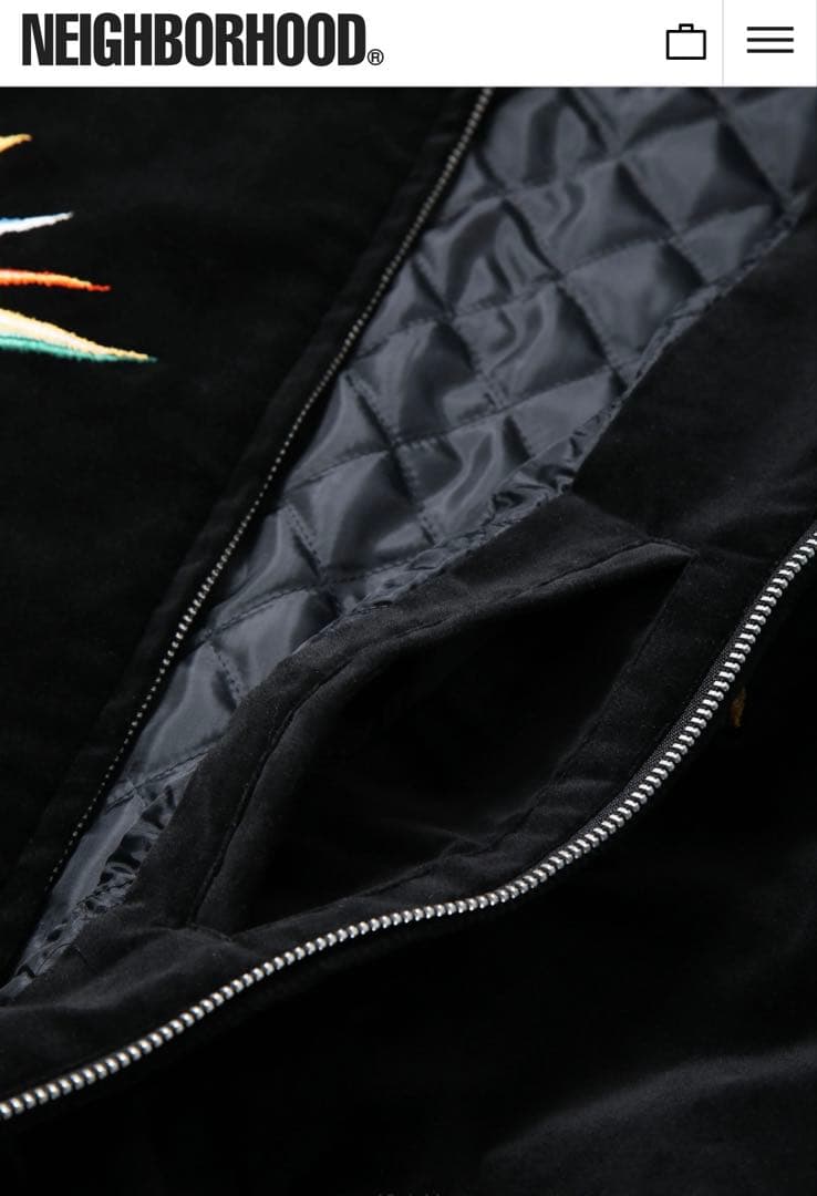 NEIGHBORHOOD Born Raised Souvenir Jacket - メルカリ