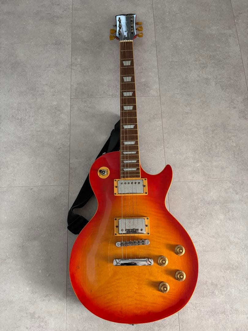 Barclay エレキギター　レスポール　サンバースト Barclay エレキギター レスポール サンバースト - メルカリ