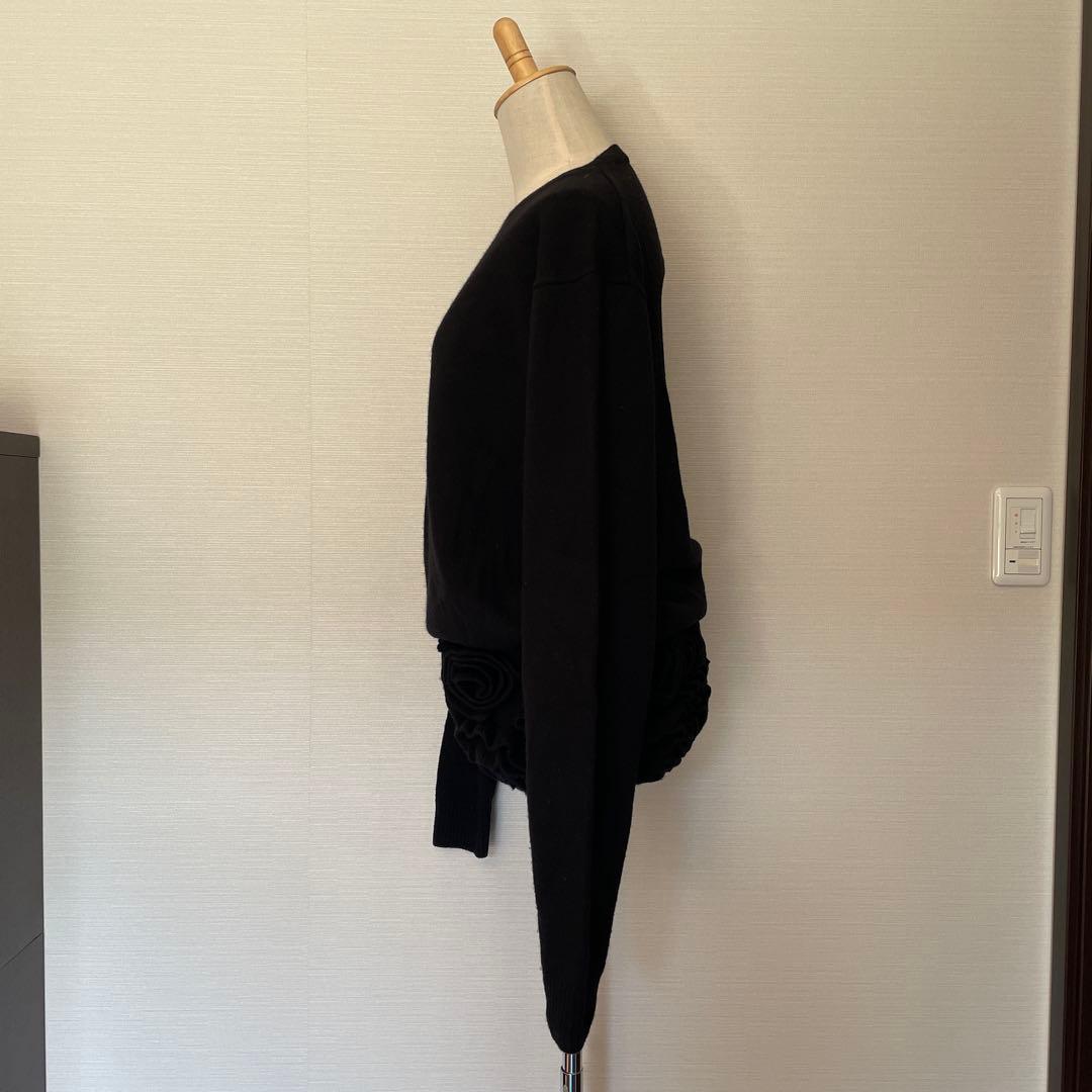 値下 美品 完売品】IRENE アイレネ ニット フラワーモチーフ - メルカリ