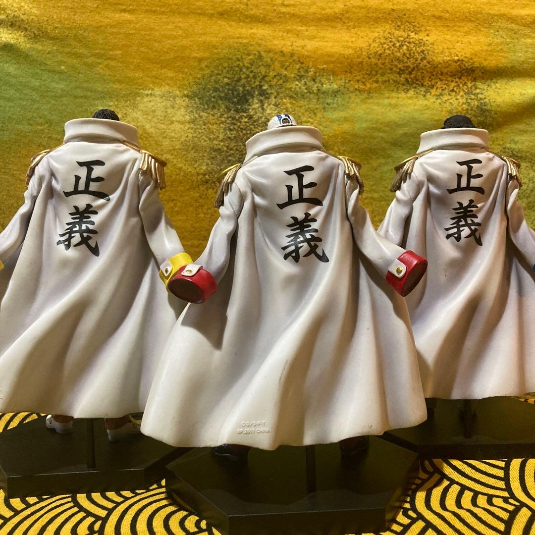 ワンピース グラメン 海軍大将 三大将 黄猿 赤犬 青キジ セット - メルカリ