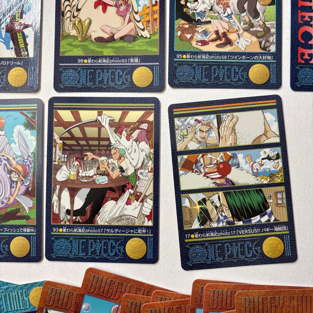 ワンピース カードダス ビジュアルアドベンチャー 金箔カード 103 他