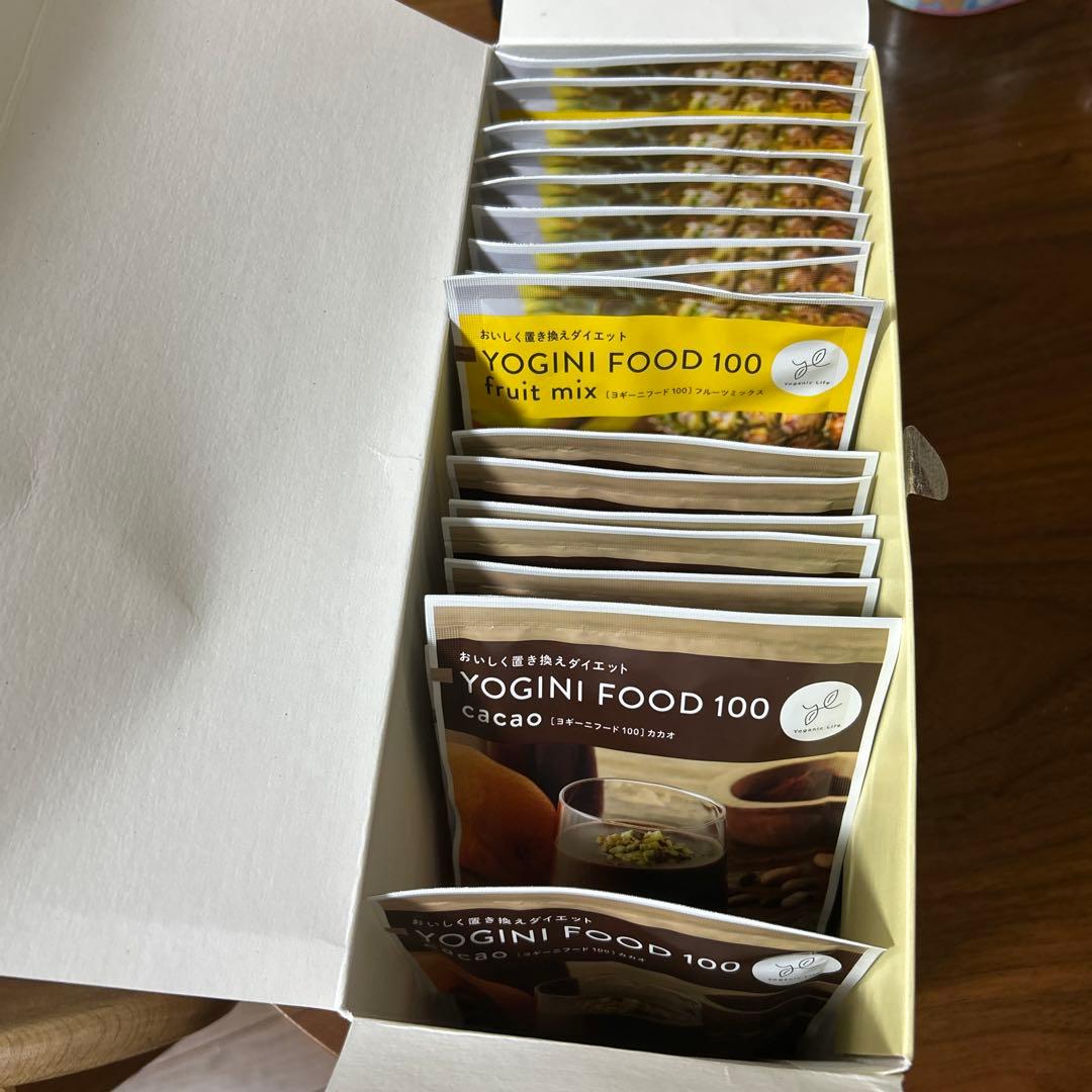 てん　YOGINI FOOD 100 フルーツミックス・カカオ　20個