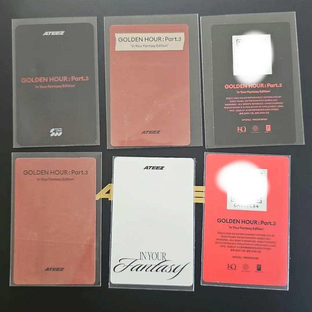 ATEEZ IN YOUR FANTASY トレカ - メルカリ