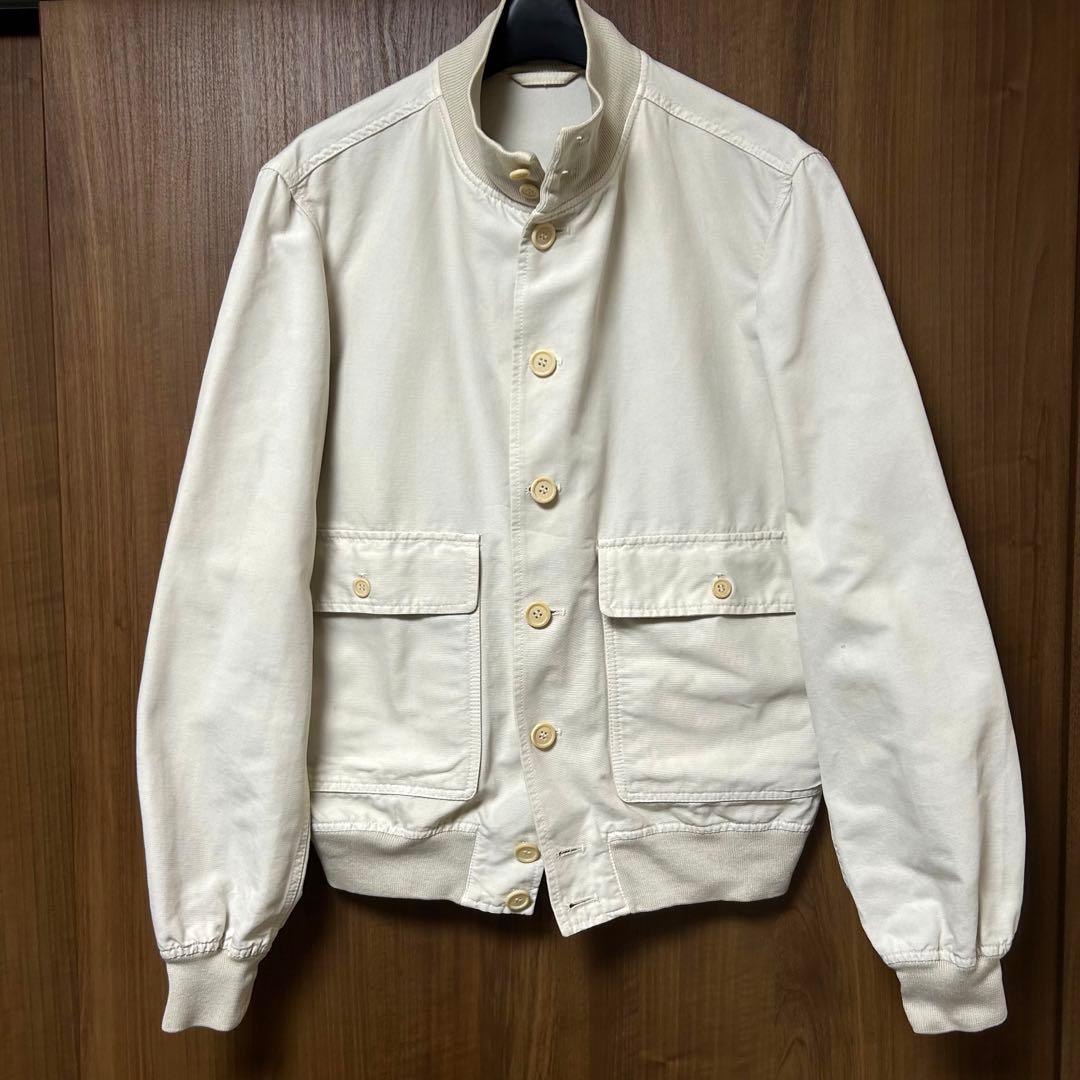 【美品 イタリア製】Valstar VALSTARINO コットンベージュ　46