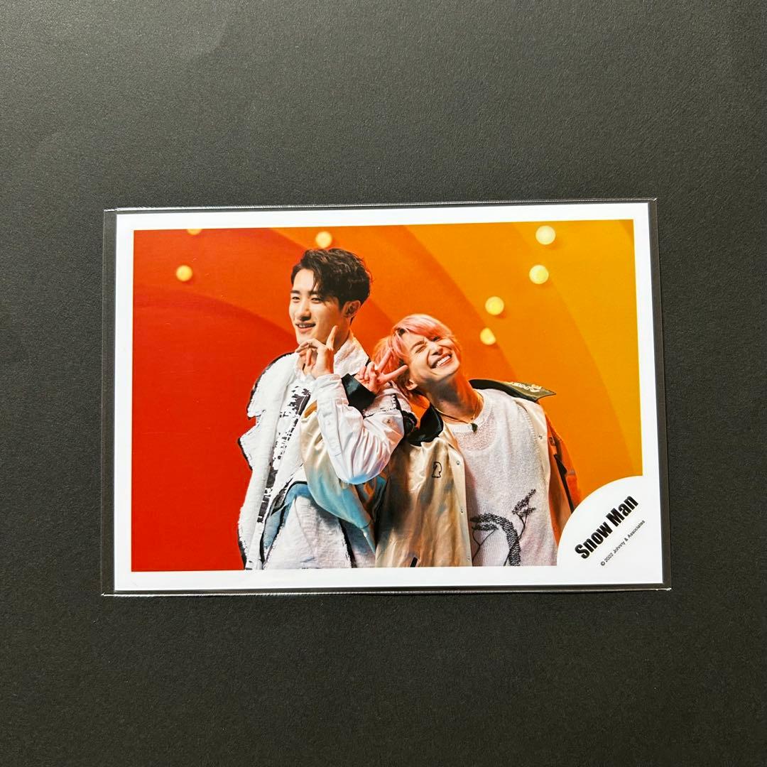 SnowMan 岩本照 佐久間大介 いわさく 公式写真 オレンジkiss 40 - メルカリ