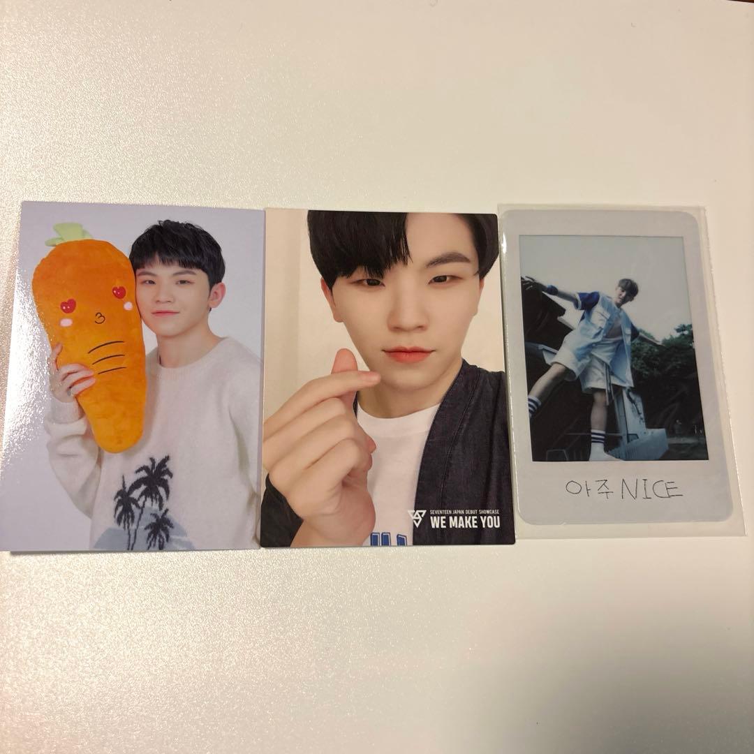 SEVENTEEN セブチ トレカ ウジ 3枚セット - メルカリ
