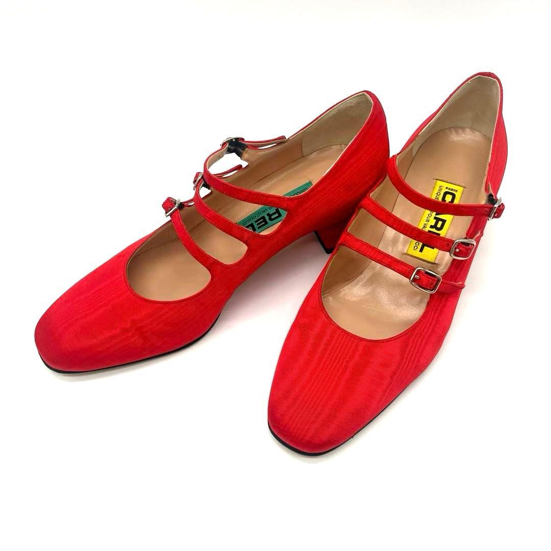 CAREL PARIS Kina メリージェーン　チャンキーヒール　38