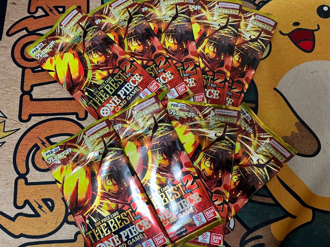 ワンピース THE BEST2 ザ・ベスト2 バラパック 6パック - メルカリ