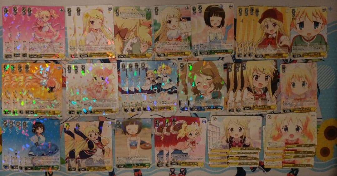 ヴァイスシュヴァルツ　きんいろモザイク　8枝デッキ＋交換用パーツセット WS】きんモザ 金髪8枝 デッキレシピ 構築 : 豚小屋ヴァイス