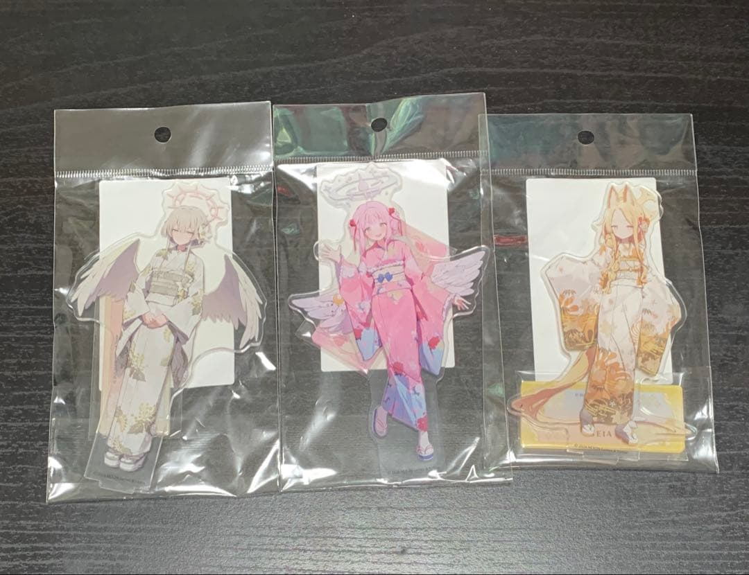 ブルーアーカイブ × 浅草コラボ　アクリルスタンドミカ　ナギサ　セイア　セット