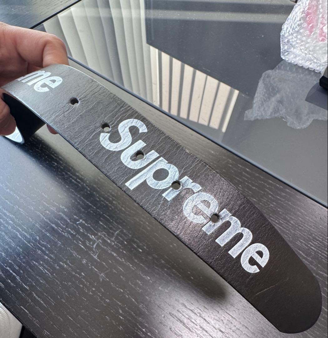 【サイズS/M】Supreme / Repeat Leather Belt
