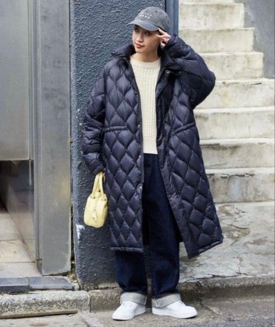 24AW TAION × FREAK'S STORE 別注 ロングダウン　黒 24AW TAION × FREAK'S STORE 別注 ロングダウン 黒 - メルカリ