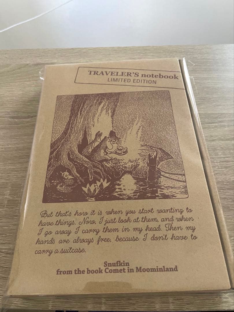 【新品未開封】ムーミン 限定版 トラベラーズノート2024 MOOMIN 彗星