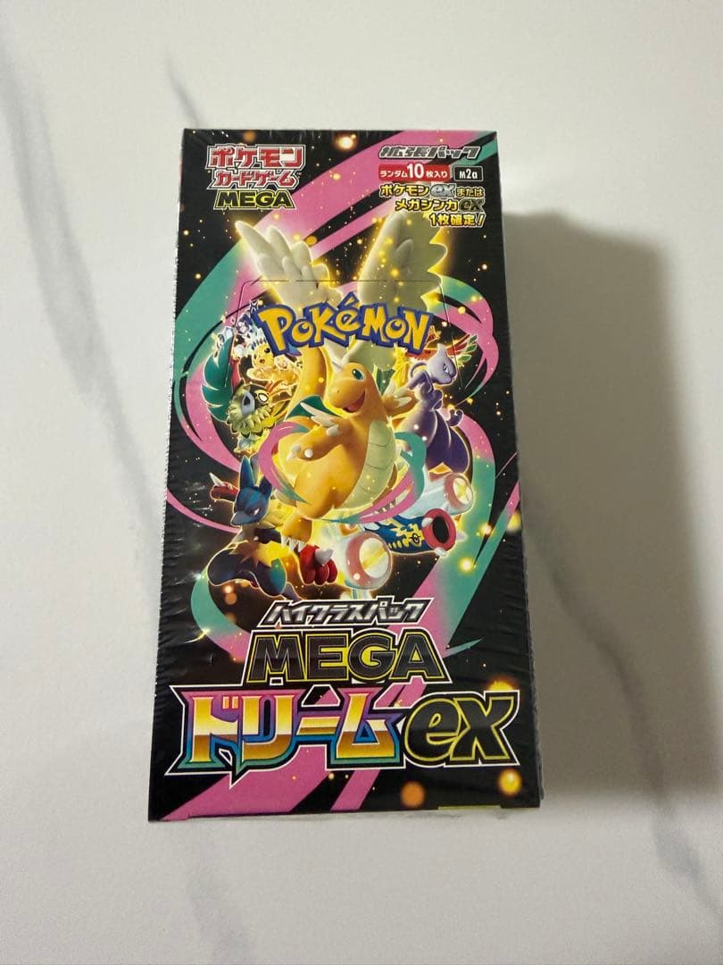 笑*来様 ポケモンカードゲーム　MEGAドリームex box シュリンク付き