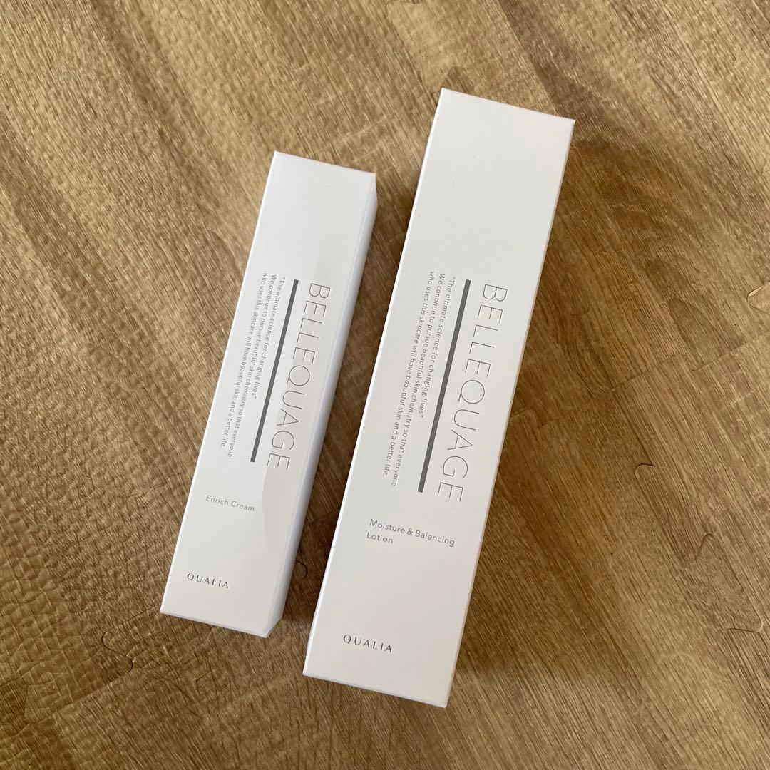 【ちりめん様】QUALIA⭐️BELLEQUAGE 化粧水&クリーム セット