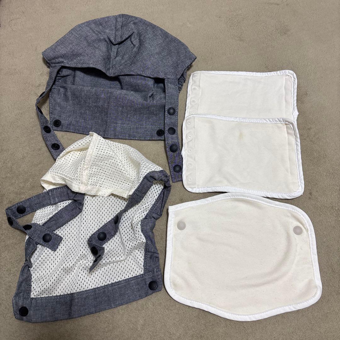 POGNAE 抱っこ紐 ダークグレー MIKI HOUSE